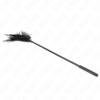 KINK - MULTIPLE BLACK TICKLE FEATHERS 45 CM - Image 2