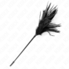 KINK - MULTIPLE BLACK TICKLE FEATHERS 45 CM - Image 3