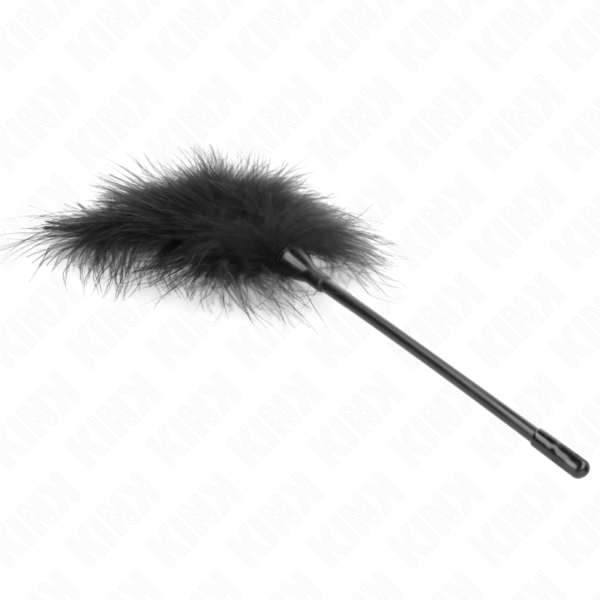 KINK - BLACK TICKLE FEATHERS USED FOR THE BONDAGE KIT 27 CM - Image 4