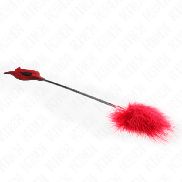 KINK - TICKLE FEATHERS WITH ROSE-SHAPED PADDLE 8 CM - Image 4
