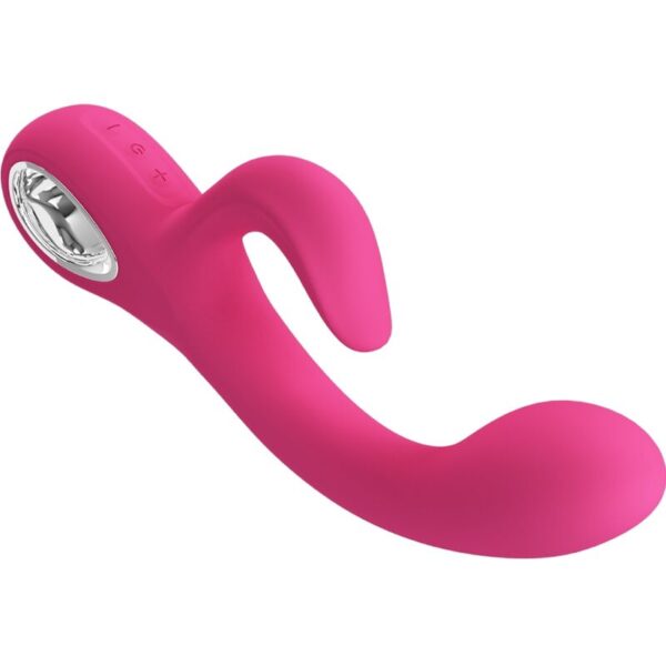 PRETTY LOVE - FRITZ RABBIT VIBRATOR 12 VIBRATIONS PINK - Image 5