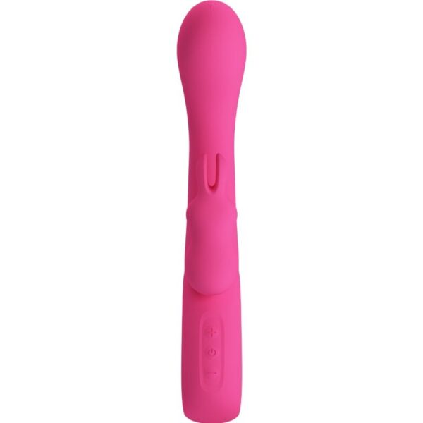 PRETTY LOVE - NOVAK RABBIT VIBRATOR 12 VIBRATIONS PINK - Image 3