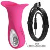 PRETTY LOVE - CLYDE ORAL VIBRATOR VIBRATING TONGUE 12 VIBRATIONS PINK - Image 8