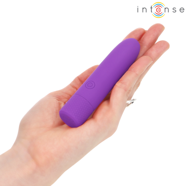 INTENSE - SYMONE USB RECHARGEABLE VIBRATING BULLET 8 VIBRATIONS PURPLE 10 X 2.2 CM - Image 7