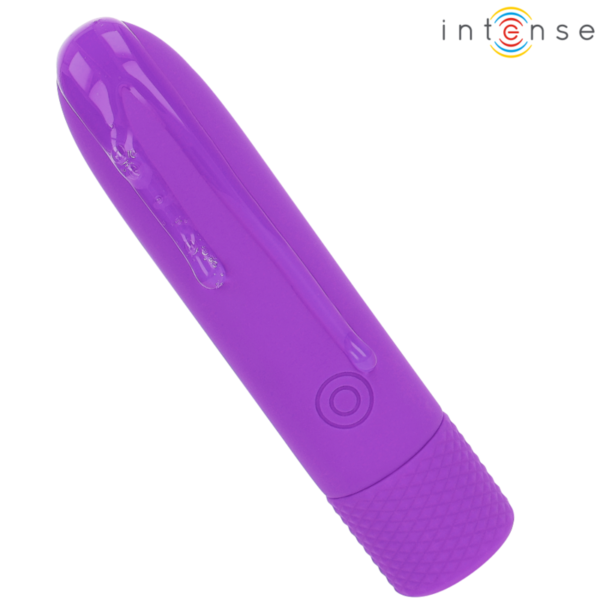 INTENSE - SYMONE USB RECHARGEABLE VIBRATING BULLET 8 VIBRATIONS PURPLE 10 X 2.2 CM - Image 4