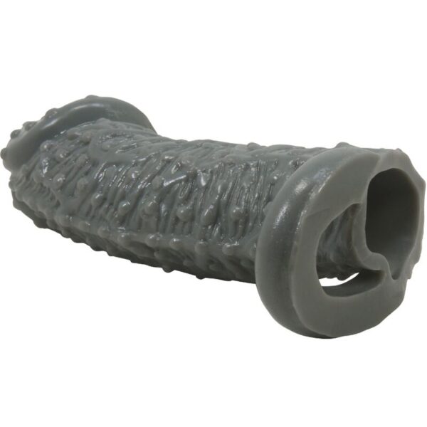 PRETTY LOVE - REALISTIC PENIS ENLARGER AND DELAY SLEEVE MODEL 2 GREY - Image 6