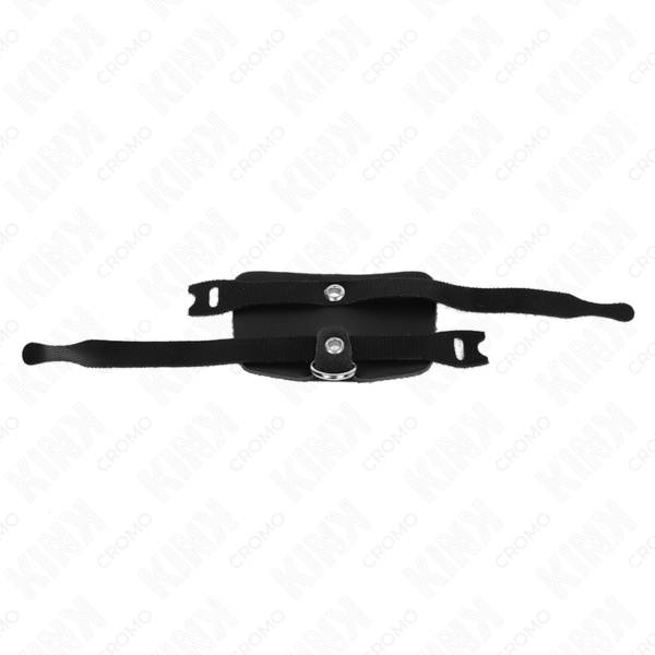 KINK - LEATHER PENIS RING WITH ADJUSTABLE HOOK CLOSURE - Image 4