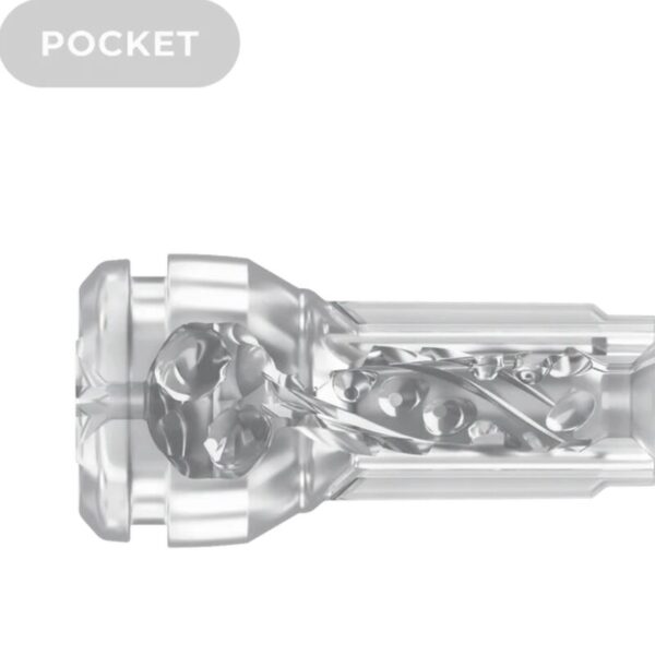 KIIROO - FEEL POCKET STROKER CRYSTAL BY KIIROO TRANSPARENT - Image 5
