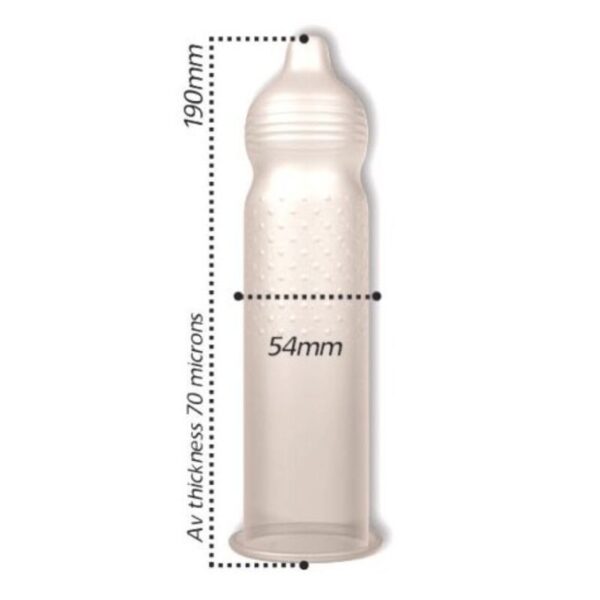 PASANTE - INTENSITY BULK MULTITEXTURED CONDOMS 144 UNITS - Image 3