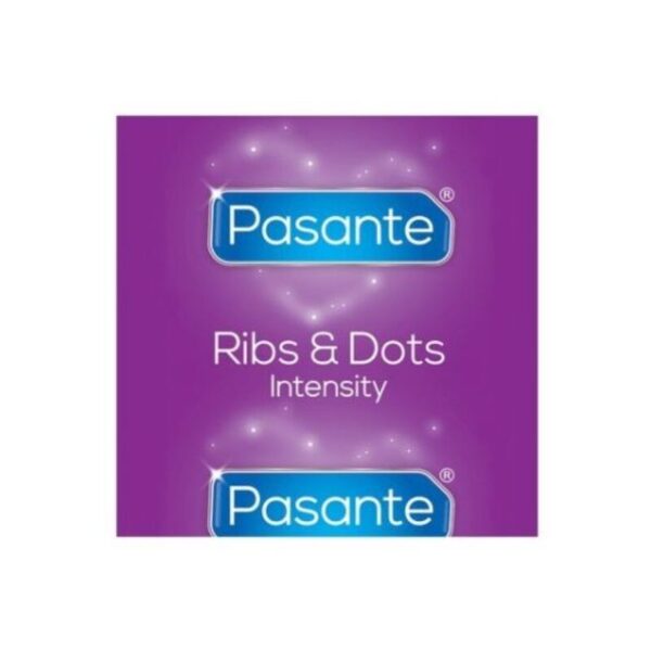 PASANTE - INTENSITY BULK MULTITEXTURED CONDOMS 144 UNITS - Image 2