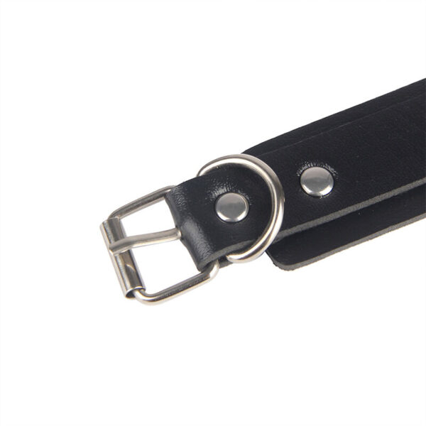 SUBBLIME - 953690 HANDCUFFS WITH BONDAGE BELT BLACK ONE SIZE - Image 6