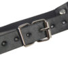 SUBBLIME - 953720 BONDAGE LEATHER STRAP BREAST CLAMPS BLACK ONE SIZE - Image 4