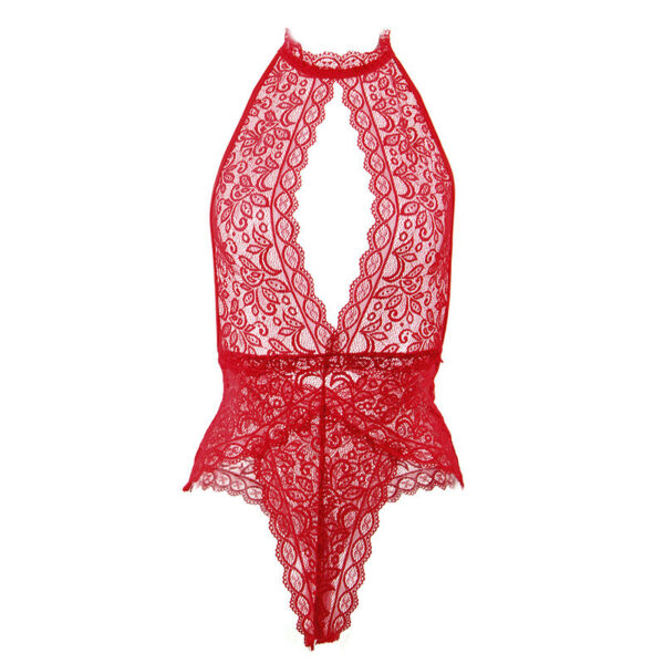 SUBBLIME - 953881 OPEN CUP BODYSUIT RED - Image 4