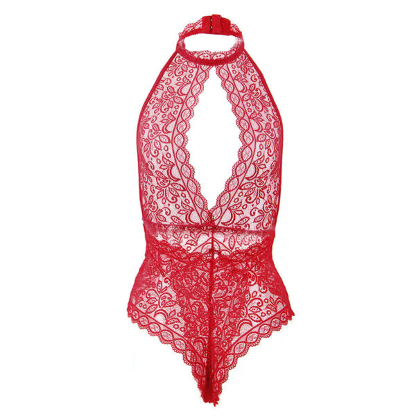 SUBBLIME - 953881 OPEN CUP BODYSUIT RED - Image 5
