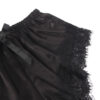 SUBBLIME - 953935 CASUAL SILK NIGHTGOWN + LACE PANTS BLACK - Image 6