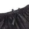 SUBBLIME - 953935 CASUAL SILK NIGHTGOWN + LACE PANTS BLACK - Image 5