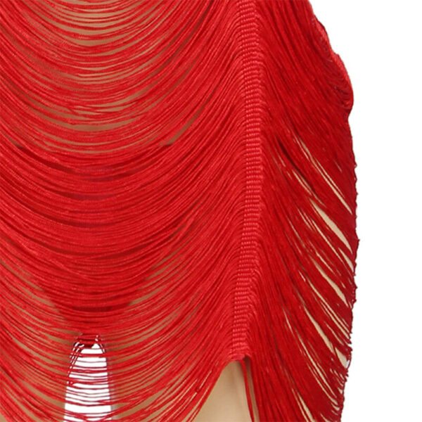 SUBBLIME - 954253 STRAPPY DRESS + THONG RED - Image 4