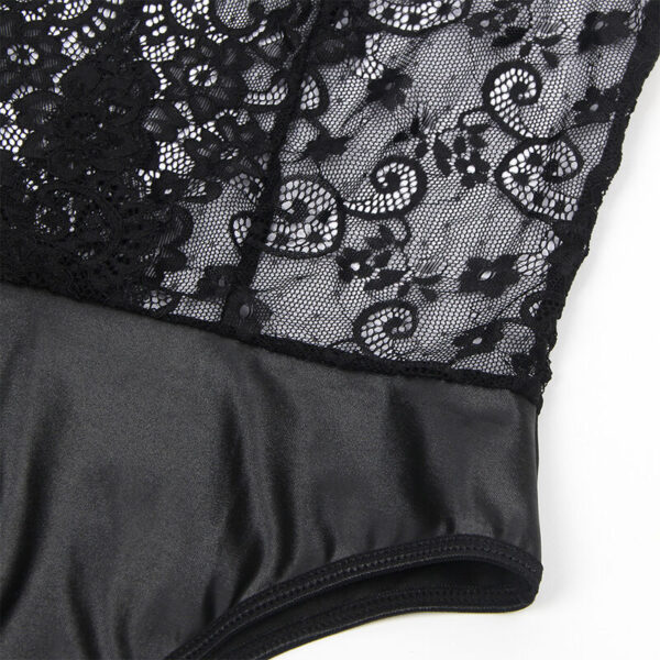 SUBBLIME - 954383 SEXY BODY WITH GARTER BELT BLACK - Image 8
