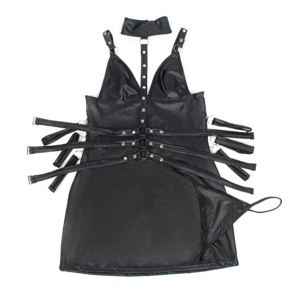 SUBBLIME - 954413 LEATHER BONDAGE BODY BLACK - Image 5