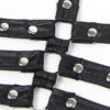 SUBBLIME - 954413 LEATHER BONDAGE BODY BLACK - Image 6