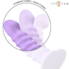 INTENSE - BRENDA VIBRATOR SIZE M SPIRAL DESIGN 10 VIBRATIONS PURPLE REMOTE CONTROL - Image 6