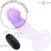 INTENSE - BRENDA VIBRATOR SIZE M SPIRAL DESIGN 10 VIBRATIONS PURPLE REMOTE CONTROL - Image 3
