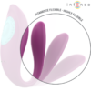 INTENSE - ANNIE U-SHAPED VIBRATOR AND STIMULATOR PURPLE REMOTE CONTROL - Image 5