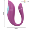 INTENSE - ANNIE U-SHAPED VIBRATOR AND STIMULATOR PURPLE REMOTE CONTROL - Image 3