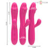 INTENSE - IVY FLEXIBLE VIBRATOR 10 VIBRATIONS WITH STIMULATING TONGUE PINK - Image 2