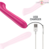 INTENSE - PATY VIBRATOR 19 CM FLEXIBLE 10 VIBRATIONS MODEL 2 PINK - Image 5