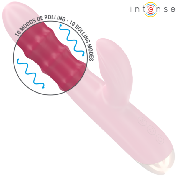 INTENSE - CHLOE MULTIFUNCTION VIBRATOR 3 IN 1 RED - Image 3