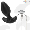 INTENSE - JOEY ANAL PLUG 10 VIBRATIONS BLACK REMOTE CONTROL - Image 5