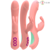 INTENSE - RACHEL RABBIT VIBRATOR 5 VIBRATIONS PINK - Image 5