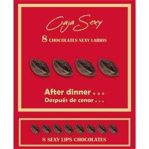 DIABLO PICANTE - BOX OF 8 VAGINA-SHAPED CHOCOLATES