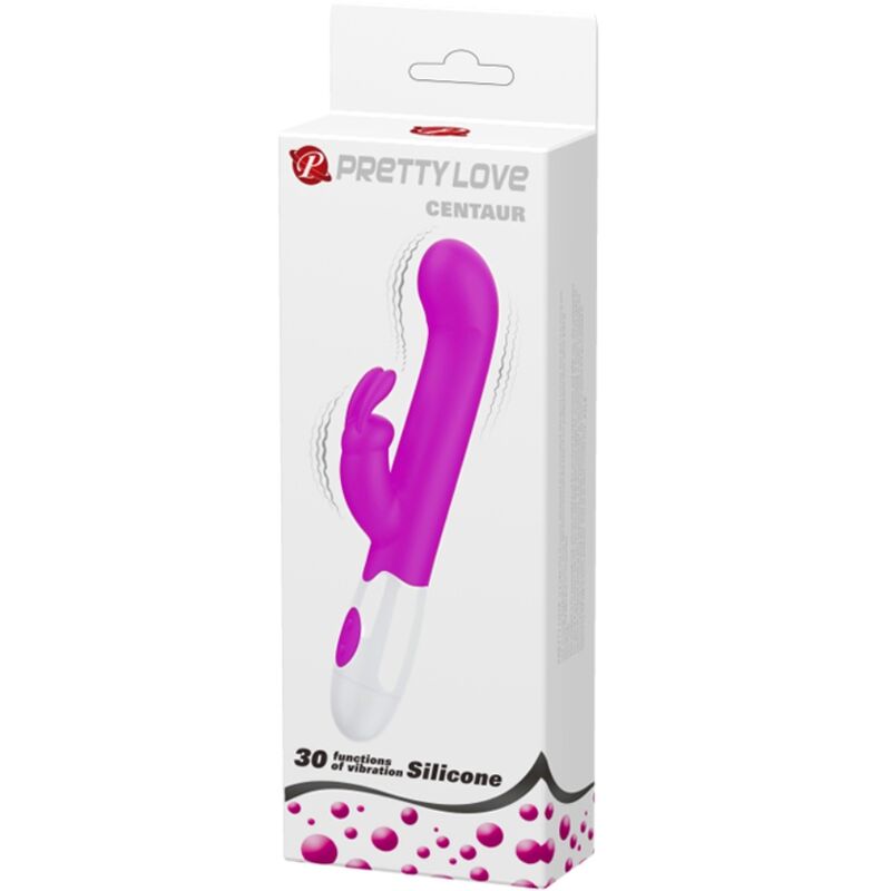 PRETTY LOVE - CENTAUR VIBRATOR RABBIT 30 VIBRATION MODES PURPLE - Image 6