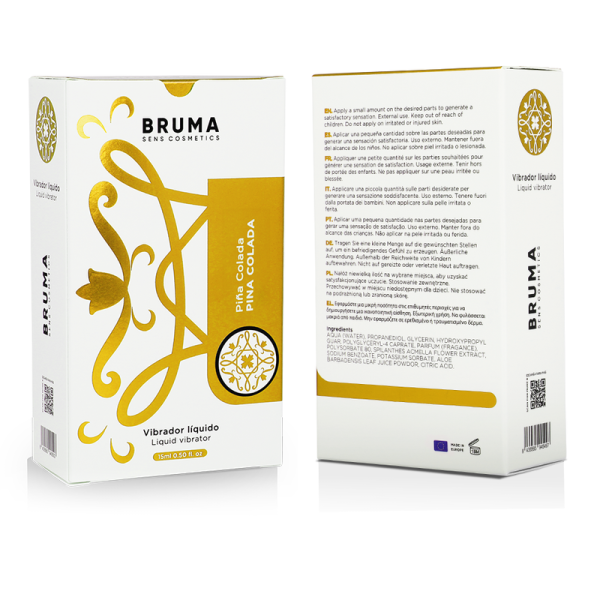 BRUMA - LIQUID VIBRATOR ULTRA SLIDING PINA COLADA 15 ML - Image 7