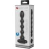 PRETTY LOVE - LYNN SILICONE ANAL PLUG 10 VIBRATIONS BLACK - Image 6