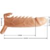 PRETTY LOVE - EMMIT PENIS SLEEVE + CLITORIS STIMULATOR FLESH - Image 4