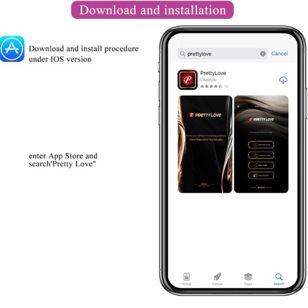 PRETTY LOVE - FRANZ MASSAGER AND VIBRATOR FREE APP PURPLE - Image 6
