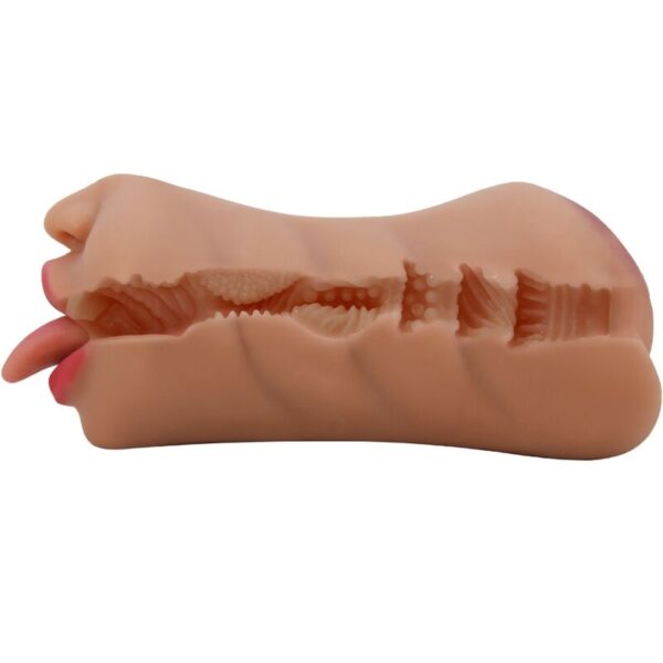 CRAZY BULL - SARAH DOUBLE MASTURBATOR MOUTH & VAGINA FLESH - Image 4