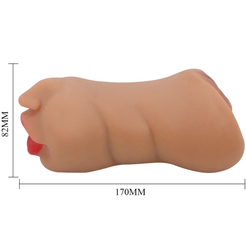 CRAZY BULL - ZOEY DOUBLE MASTURBATOR MOUTH & VAGINA FLESH - Image 5