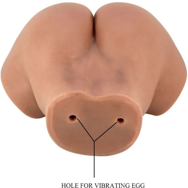 CRAZY BULL - HAILEY VIBRATOR BUTT WITH REALISTIC VAGINA AND ANUS MULATTO CONTROL REMOTO - Image 8