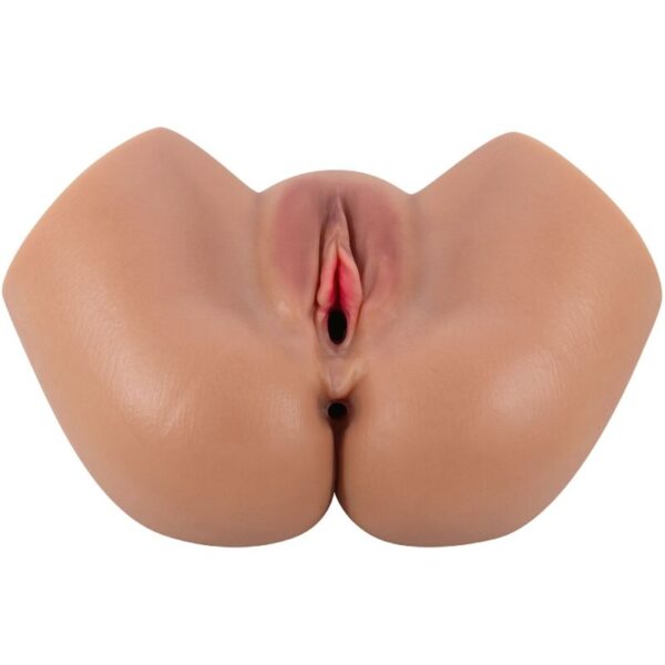 CRAZY BULL - HAILEY VIBRATOR BUTT WITH REALISTIC VAGINA AND ANUS MULATTO CONTROL REMOTO - Image 3