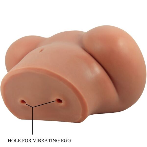 CRAZY BULL - LUNA VIBRATOR BUTT WITH REALISTIC VAGINA AND ANUS FLESH CONTROL REMOTO - Image 7