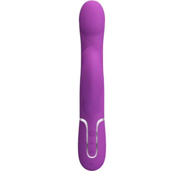 PRETTY LOVE - 4 IN 1 MULTIFUNCTION VIBRATOR & STIMULATOR PURPLE - Image 2