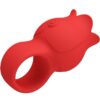 PRETTY LOVE - JAE ROSE SHAPED FINGER VIBRATOR 10 VIBRATIONS RED - Image 3