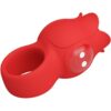 PRETTY LOVE - JAE ROSE SHAPED FINGER VIBRATOR 10 VIBRATIONS RED - Image 5