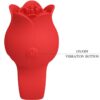 PRETTY LOVE - JAE ROSE SHAPED FINGER VIBRATOR 10 VIBRATIONS RED - Image 7