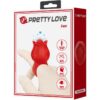 PRETTY LOVE - JAE ROSE SHAPED FINGER VIBRATOR 10 VIBRATIONS RED - Image 9