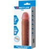 PRETTY LOVE - NILE PENIS SLEEVE WITH 2.5 CM EXTENSION MULATTO - Image 7